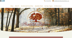 Desktop Screenshot of floydawilliamsfuneralhome.com