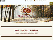 Tablet Screenshot of floydawilliamsfuneralhome.com